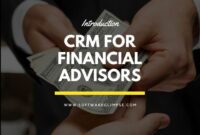 Crm for financial advisors